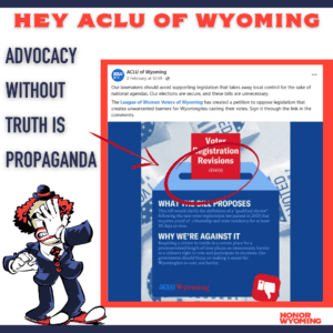 ACLU OF WY PROPAGANDA